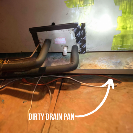 How to Replace Air Conditioner Drain Pan?