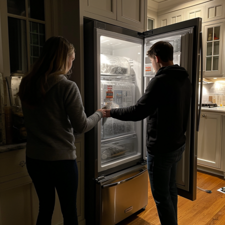 Changing the Built-in Refrigerator